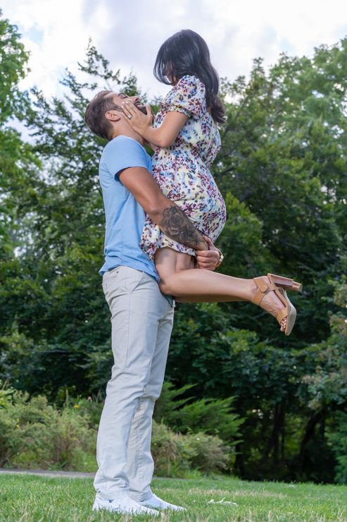 Olivia and Dillon Engagement photo