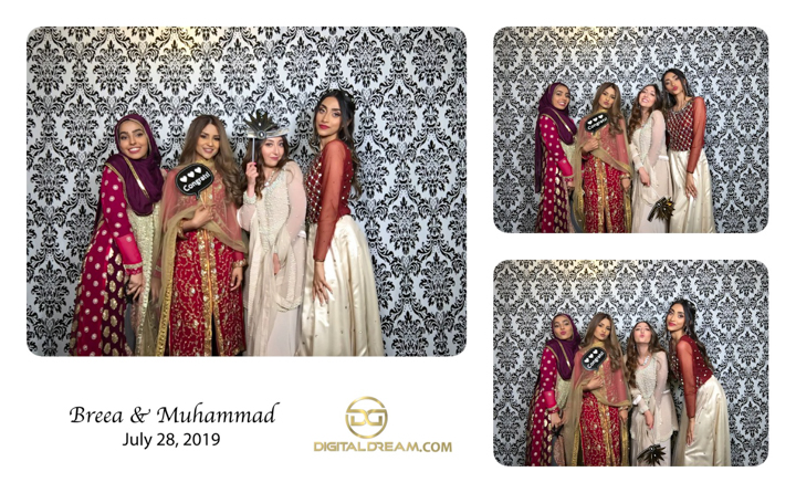 Breea and Mohammad Photo Booth