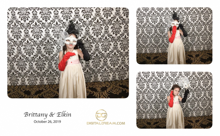 Brittany and Elkin photo booth